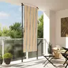 Image de vidaXL Store Roulant Extérieur 100x270 cm - Jaune/Blanc