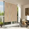 Image de vidaXL Store roulant d'extérieur 150x270 cm - Jaune et blanc
