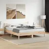 Image de vidaXL Cadre de lit sans matelas 200x200 cm bois massif de pin