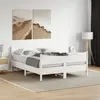 Image de vidaXL Cadre de lit sans matelas blanc 140x190 cm bois de pin massif
