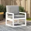 Image de vidaXL Chaise de jardin - 57,5x63x76 cm - Bois de pin massif