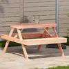 Image de vidaXL Table de pique-nique bois massif de douglas