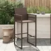 Image de vidaXL Tabourets de bar jardin 2 pièces