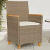 Image de vidaXL Chaises de jardin - Lot de 2