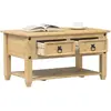Image de vidaXL Table basse avec tiroirs Corona 85x50x45 cm bois de pin massif
