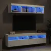 Image de vidaXL Unités murales TV LED Blanc