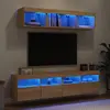 Image de vidaXL LED - Chêne sonoma