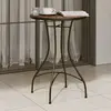 Image de vidaXL Table de bistro mosaïque terre cuite Ø50x70 cm