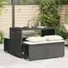 Image de VIDAXL Ensemble 3 pcs Noir