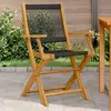 Image de vidaXL Chaises de jardin - Lot de 2