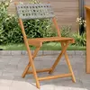 Image de vidaXL Chaises de bistrot - Lot de 2 Gris