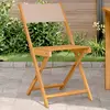 Image de vidaXL Chaises bistrot - Lot de 2 - Acacia massif Taupe