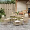 Image de vidaXL - Beige Poly rotin