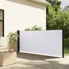 Image de VIDAXL Auvent latéral rétractable - Blanc