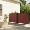 Image de vidaXL Auvent Latéral 140x600 cm Marron