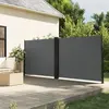 Image de vidaXL Auvent Latéral Rétractable 160x600 cm - Anthracite