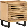 Image de VIDAXL Table de Chevet - 40x34x46 cm - Bois de manguier