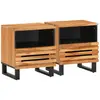 Image de VIDAXL Tables de chevet - Acacia massif 40x34x46 cm