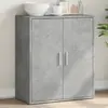 Image de vidaXL Buffet - Gris béton