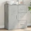 Image de vidaXL Buffet Gris Béton
