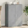 Image de vidaXL Buffet gris béton