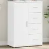 Image de vidaXL Buffet blanc 60x31x84 cm