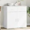 Image de vidaXL Buffet - Blanc 79x38x80 cm