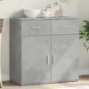 Image de VIDAXL Buffet - Gris Béton
