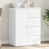 Image de vidaXL Buffet - Blanc