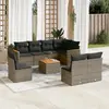 Image de vidaXL Salon de jardin 9 pcs