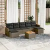 Image de VIDAXL Salon de jardin - 8 pièces - Gris