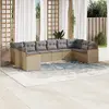 Image de VIDAXL Salon de jardin 10 pièces avec coussins mélange beige