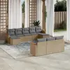 Image de VIDAXL Salon de jardin 10 pièces mélange beige