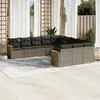 Image de Salon de jardin 11 pièces - Gris