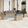 Image de vidaXL 13 pcs Beige