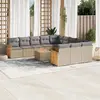 Image de VIDAXL Salon de jardin 13 pcs - Mélange Beige