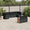 Image de vidaXL Salon de jardin 9 pcs