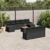 Image de vidaXL Salon de jardin 11 pcs