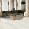 Image de Salon de jardin vidaXL - Gris