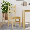 Image de Vidaxl Chaises à Manger - Lot de 2 - Bois Massif de Pin