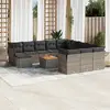 Image de VIDAXL Ensemble Salon de Jardin 13 pcs - Gris
