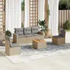 Image de Salon de jardin vidaXL - Beige