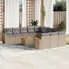 Image de vidaXL Salon 12pcs avec Coussins - Beige