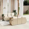 Image de vidaXL Salon de jardin - Beige