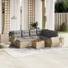 Image de vidaXL Salon de Jardin 8 pcs avec Coussins - Beige