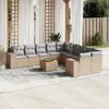 Image de vidaXL Salon Modulaire 11 pcs - Beige