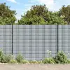 Image de vidaXL Brises-vues de Jardin 10 pcs - Gris