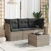 Image de Salon de jardin VIDAXL - Gris