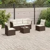 Image de VIDAXL Salon de jardin 6 pcs - Marron