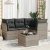 Image de Salon de jardin vidaXL - Gris clair